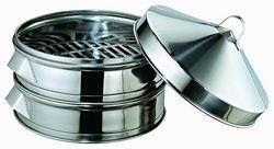 江门华美不锈钢制品厂 厨房圆形不锈钢蒸笼的优质之选